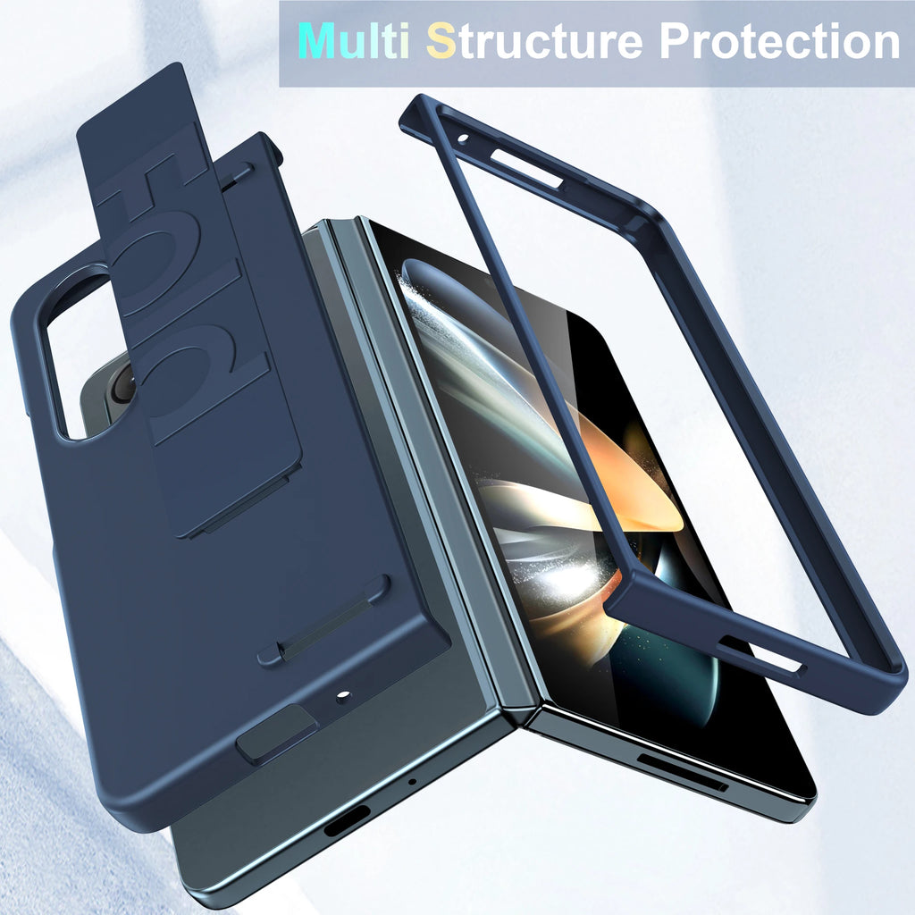 Samsung Galaxy Z Fold Slim Case - Shock-Absorbing Matte Cover Tidesmit
