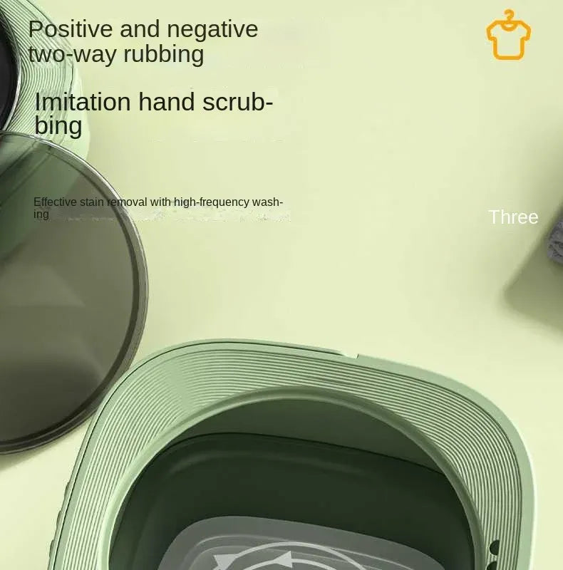 Foldable Portable Mini Washing Machine 220V
