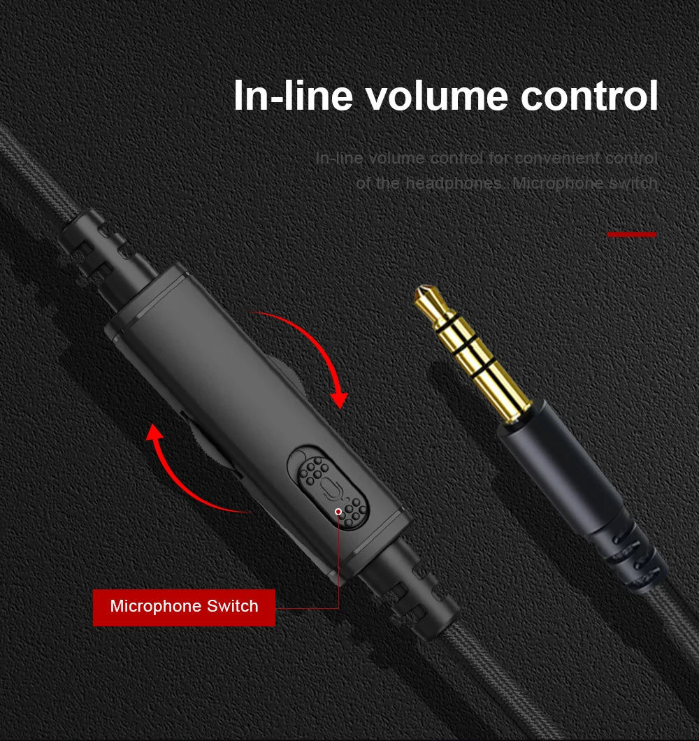 Gaming Headset with Surround Sound and Microphone for PC and PS4 Tidesmit