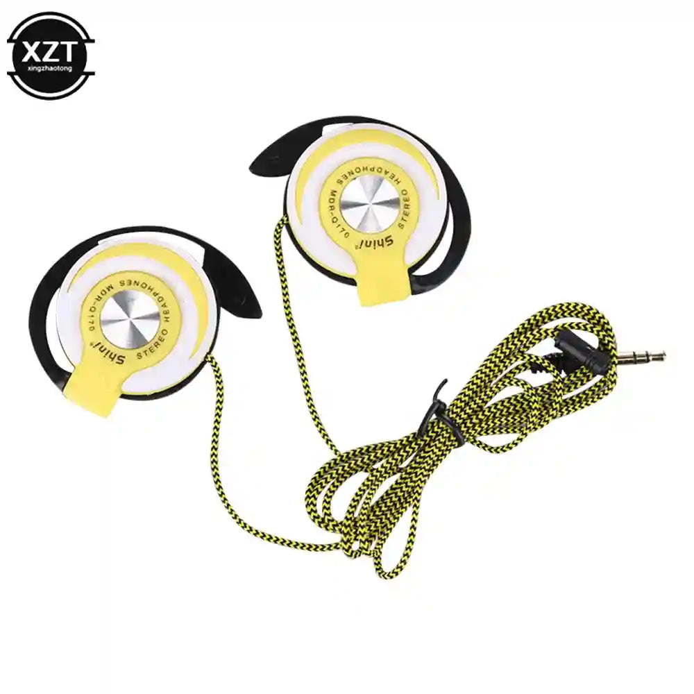 Tidesmit Over-Ear Headphones with Deep Bass and Adjustable Fit Yellow Tidesmit