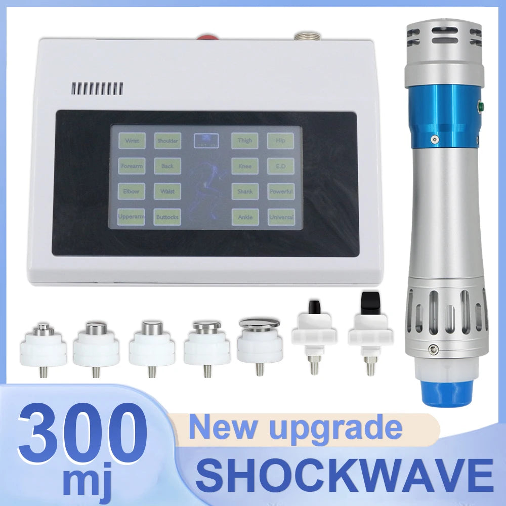 Shockwave Therapy Machine for Pain Relief | 7 Heads | Tidesmit Massage Chairs Tidesmit