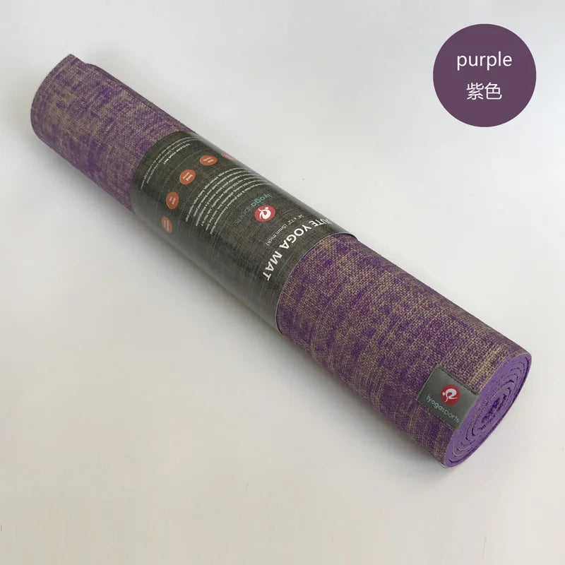 Natural jute yoga mat Eco-friendly natural jute yoga mat