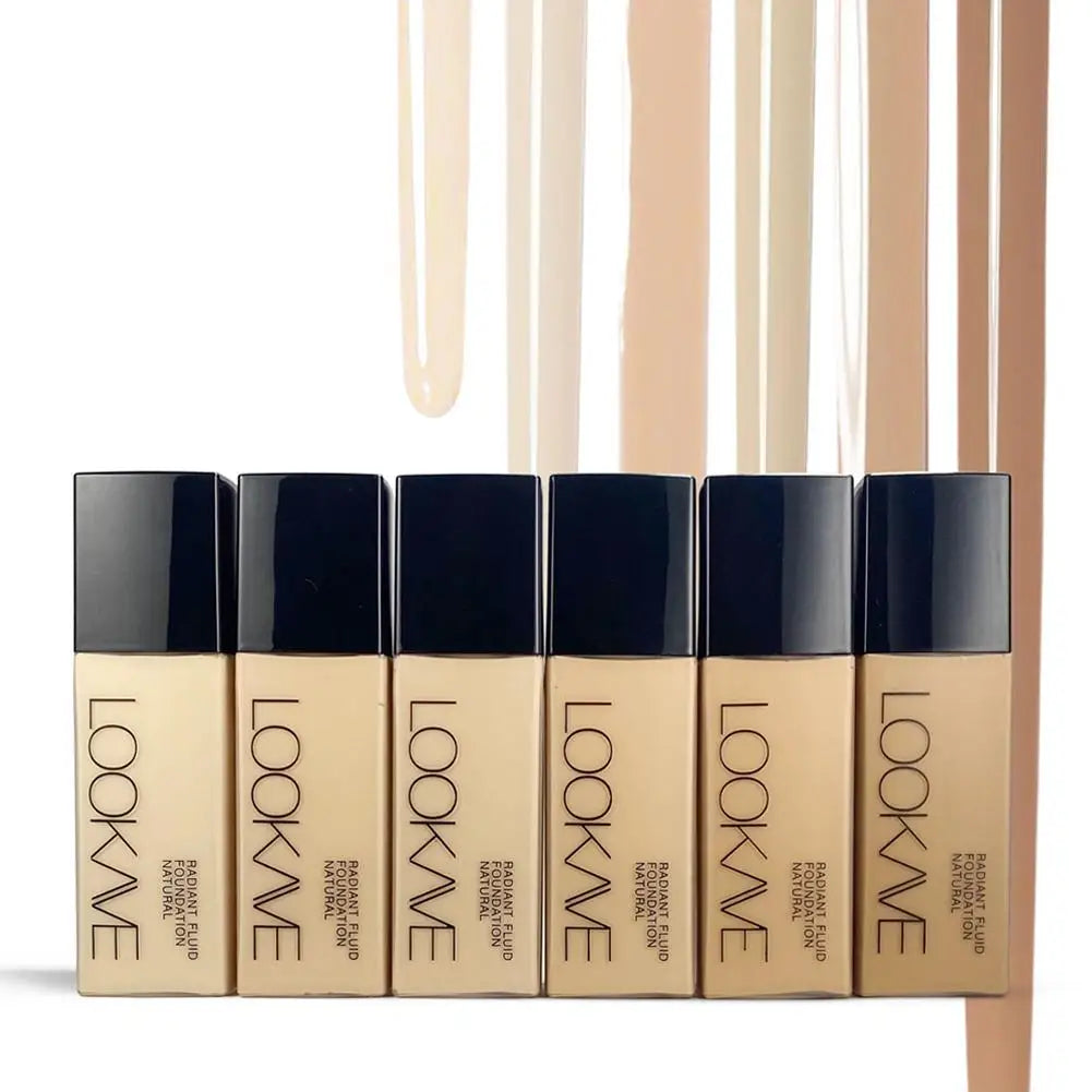 Tidesmit long lasting full coverage matte CC liquid foundation for flawless face makeup application texture close-up
