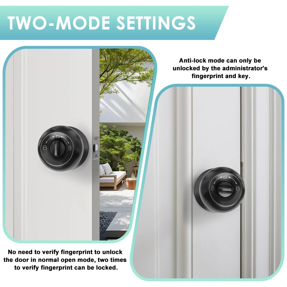 Tuya Smart Home Door Lock 3-in-1 Key / Fingerprint / Smart Life APP Unlock Hotel Apartment Warehouse Smart Door Locks