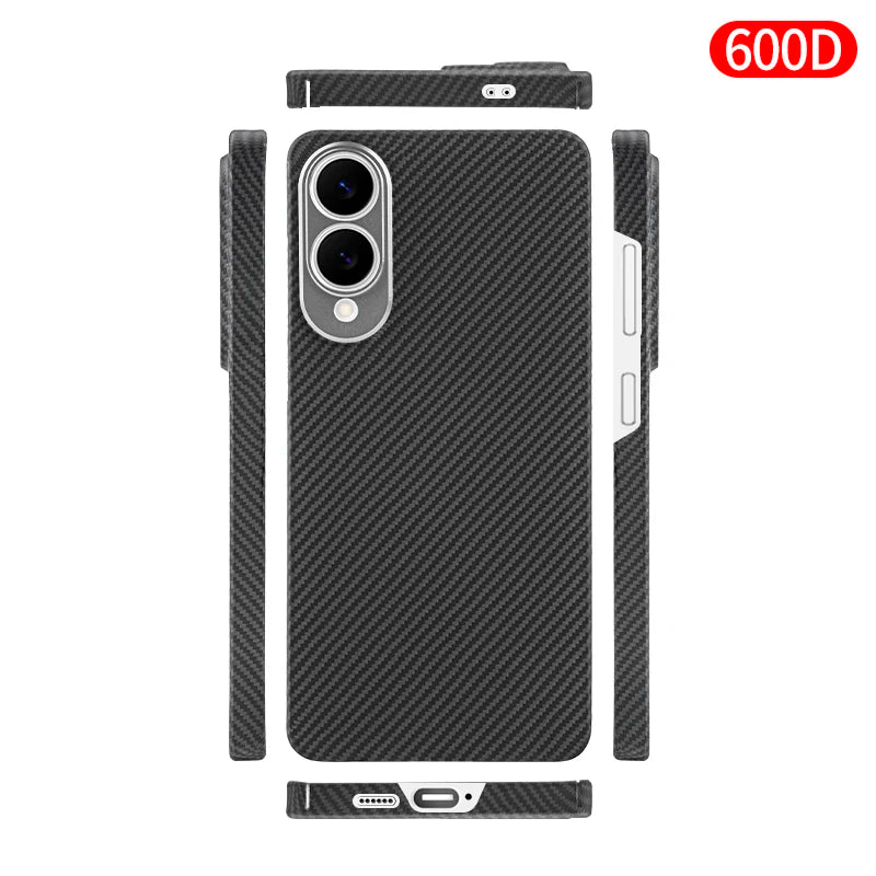 Samsung S25 Edge Kevlar Magnetic Case - Slim Aramid Fiber Cover Tidesmit