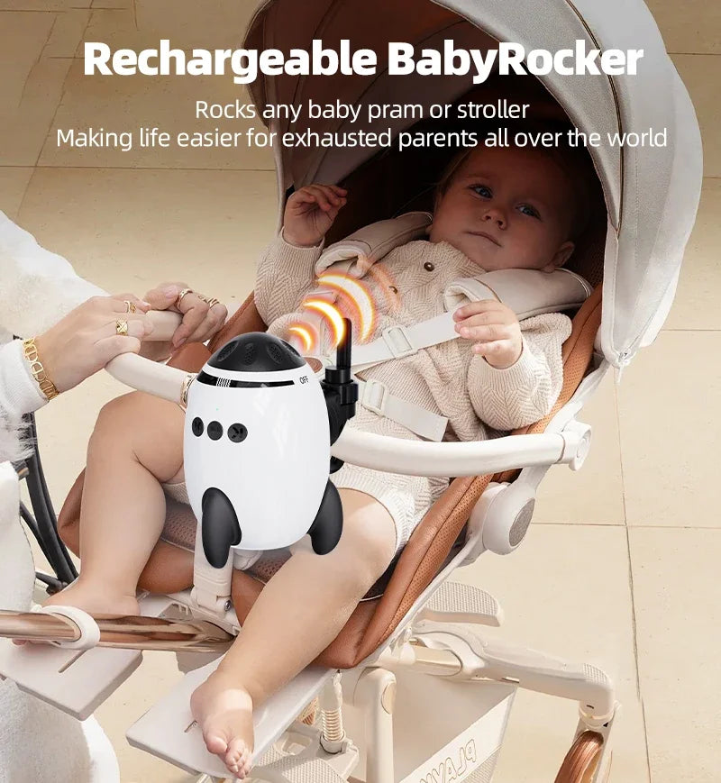 Portable Baby Sound Machine Baby Soothing Natural Sounds Bluetooth White Noise Lightweight Portable Baby Calming Device
