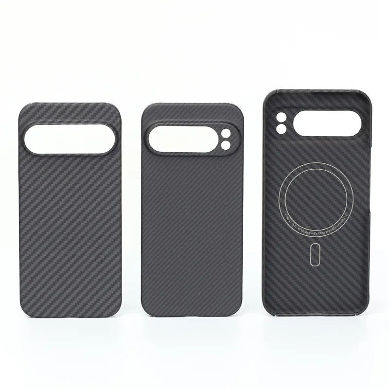 Google Pixel 9 Pro Case Aramid Fiber Magnetic Slim Fit Cover Tidesmit