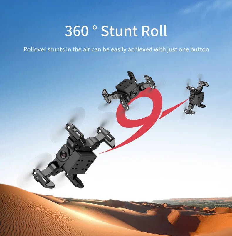 Mini 8K Camera Drone - Foldable FPV Quadcopter with GPS Stability Tidesmit