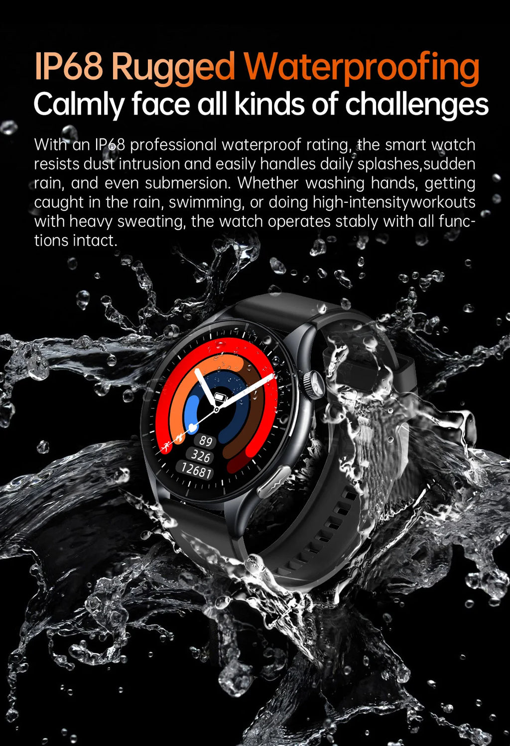2026 New Health Analysis ECG+PPG Smart Watch Body Fat Uric Acid Blood Pressure Heart Rate Tracker NFC Smartwatch For Android IOS