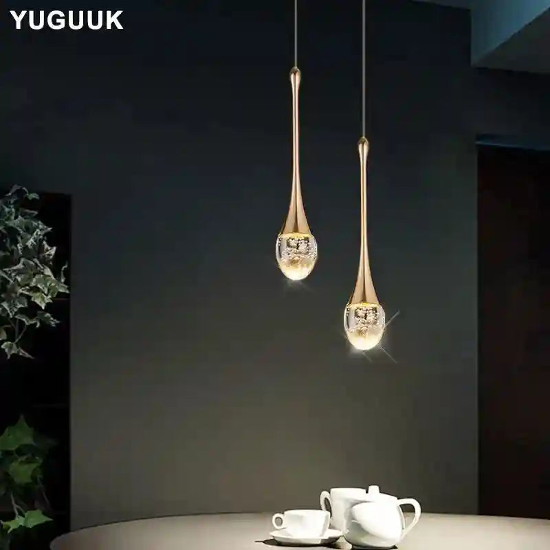 Bubble Crystal Pendant Ring Light for Modern Dining Rooms | Tidesmit Tidesmit