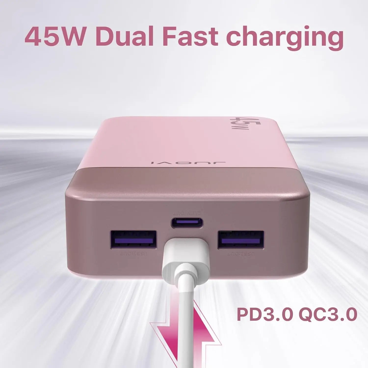 20000mAh Portable Charger - 45W PD Fast Charging Power Bank Tidesmit