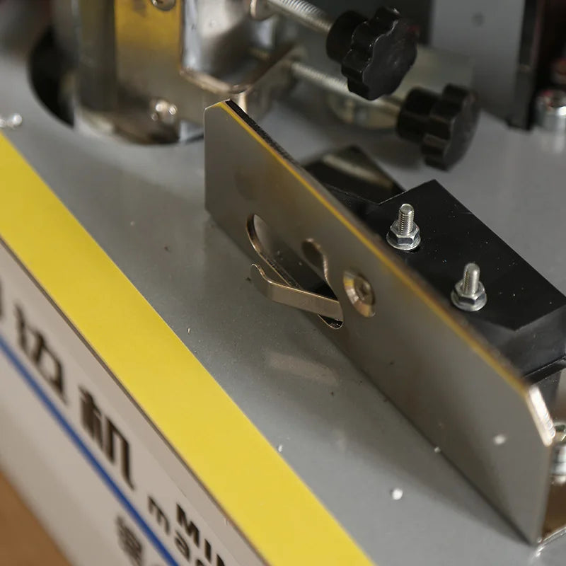 220V Mini Edge Banding Machine from Poland Woodworking Home Decoration Curved Straight Line Saw Table Edge Banding Machine Tools