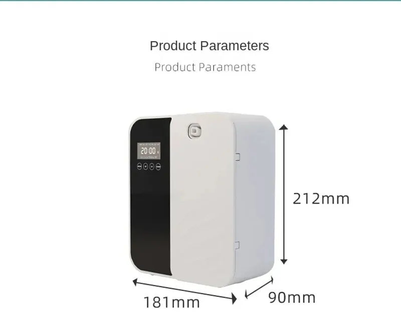 Wall Mounted Aroma Diffuser500ML Commercial Hotel Fragrance Machine Bar KTV Automatic Waterless Essential Oil Nebulizer Diffuser