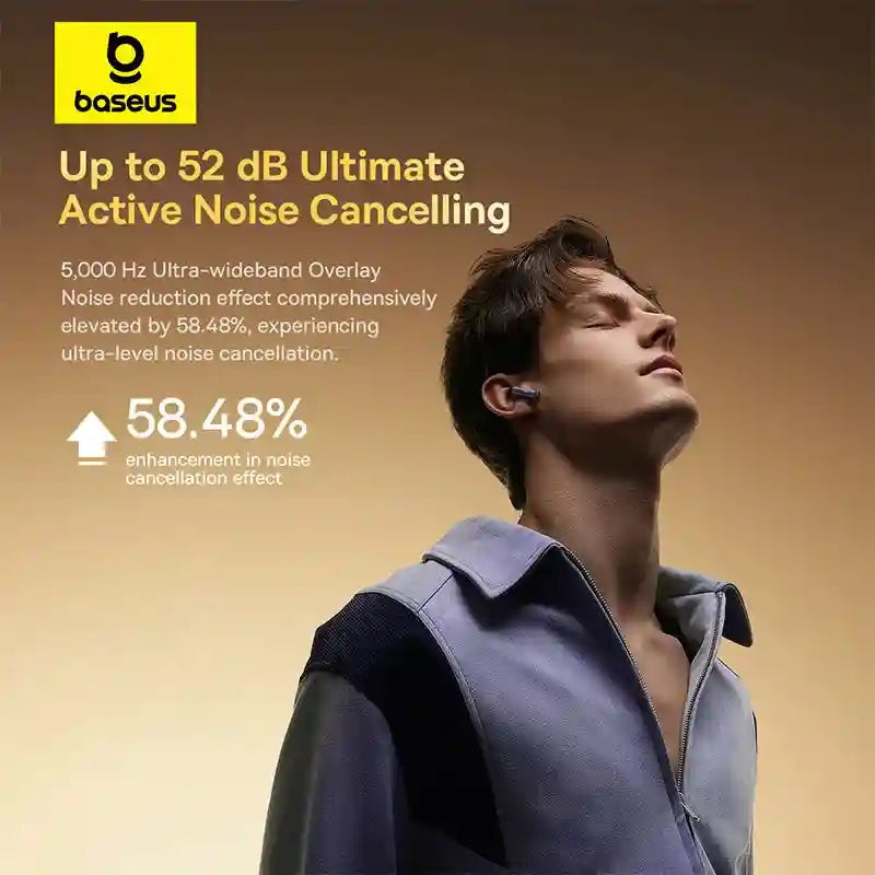 Wireless Over-Ear Headphones with Spatial Audio & Active Noise Cancellation Tidesmit