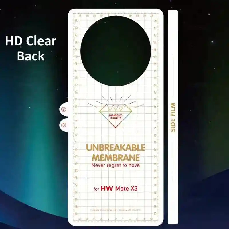 Huawei Mate X6 Screen Protector: Anti-Scratch HD Clear Film AE Clear Back and side Tidesmit