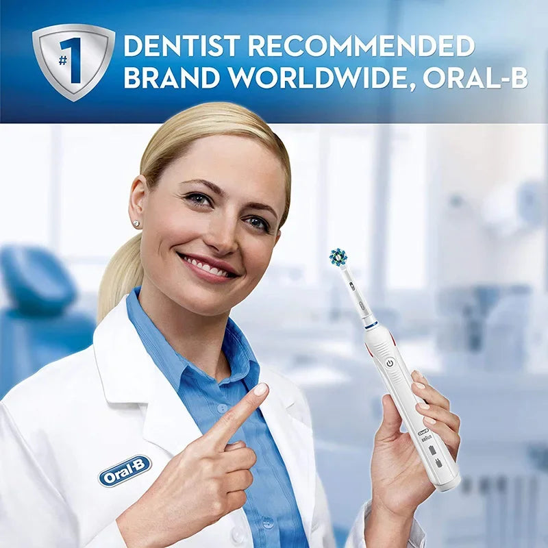 Oral B Sonic Electric Toothbrush PRO4000 RPO600 D12 Vitality Rotating Tooth Brush for Adults Oral Cares Rechargeable Waterproof