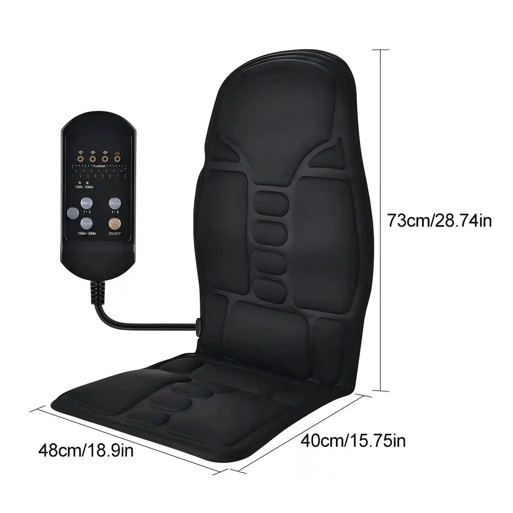 Massage Seat Cushion with Heat for Deep Tissue Muscle Relief - Tidesmit Massage Cushion Tidesmit