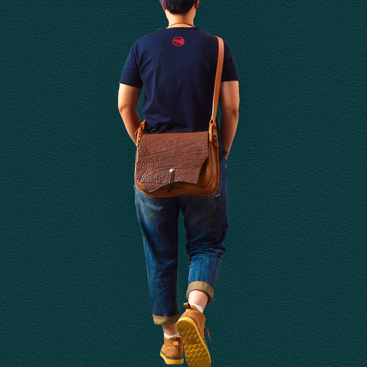 vintage designer handmade first layer cowhide messenger bag outdoor travel casual luxury brand genuine leather shoulder bag