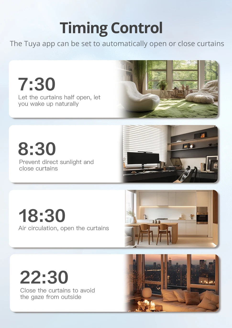 Tidesmit 28mm Smart Roller Shade Motor - Matter Over WiFi Compatible Tidesmit