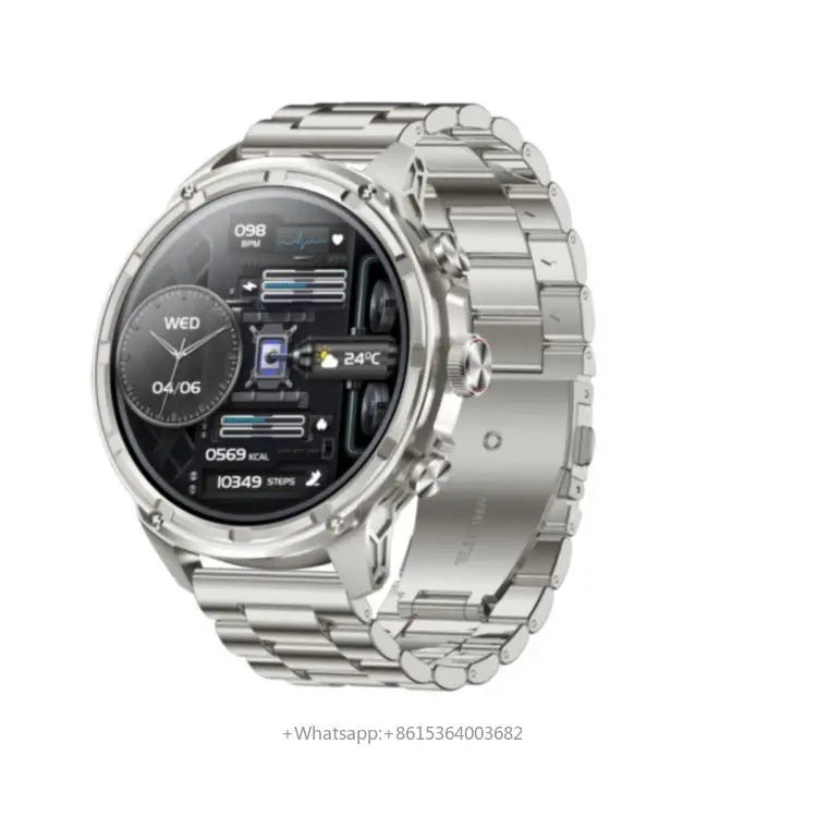 YLL-V99 High Quality IP67 Waterproof 1.85 Inch Smart Round Sports Watch Sleep Tracker Fitness Gift for Friends