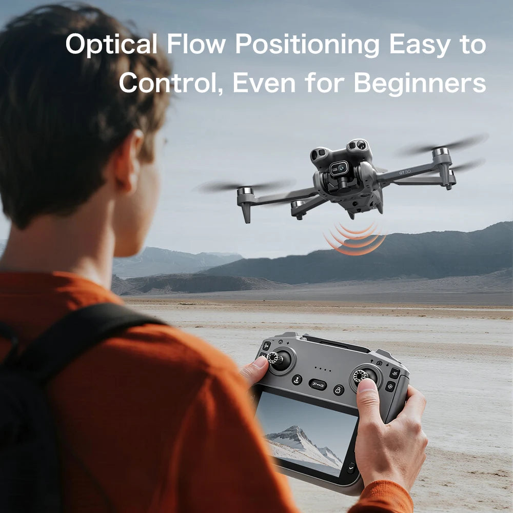 Mini 4K Camera Drone - Foldable GPS Drone with Obstacle Avoidance Tidesmit