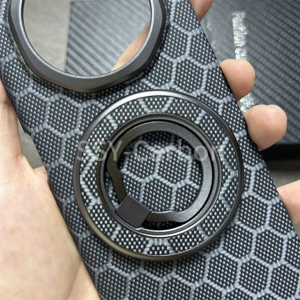 Honor Magic V3 Carbon Fiber Case | Slim Shock-Absorbing Magnetic Cover Tidesmit