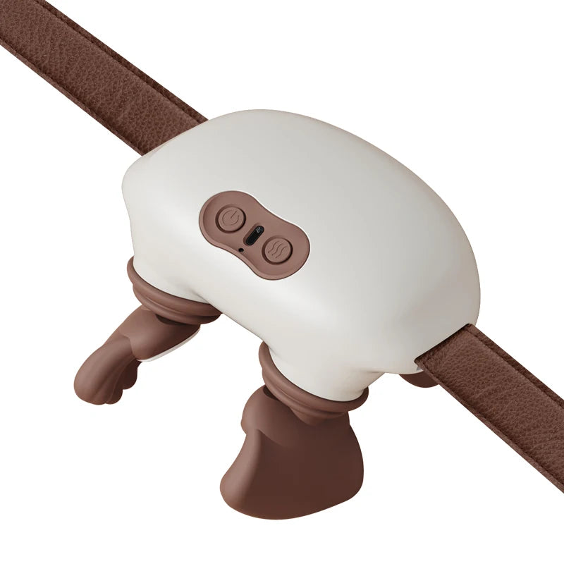 Portable Neck Massager: Deep Tissue Muscle Relief with Heat Therapy Massage Cushion Massage Master Tidesmit