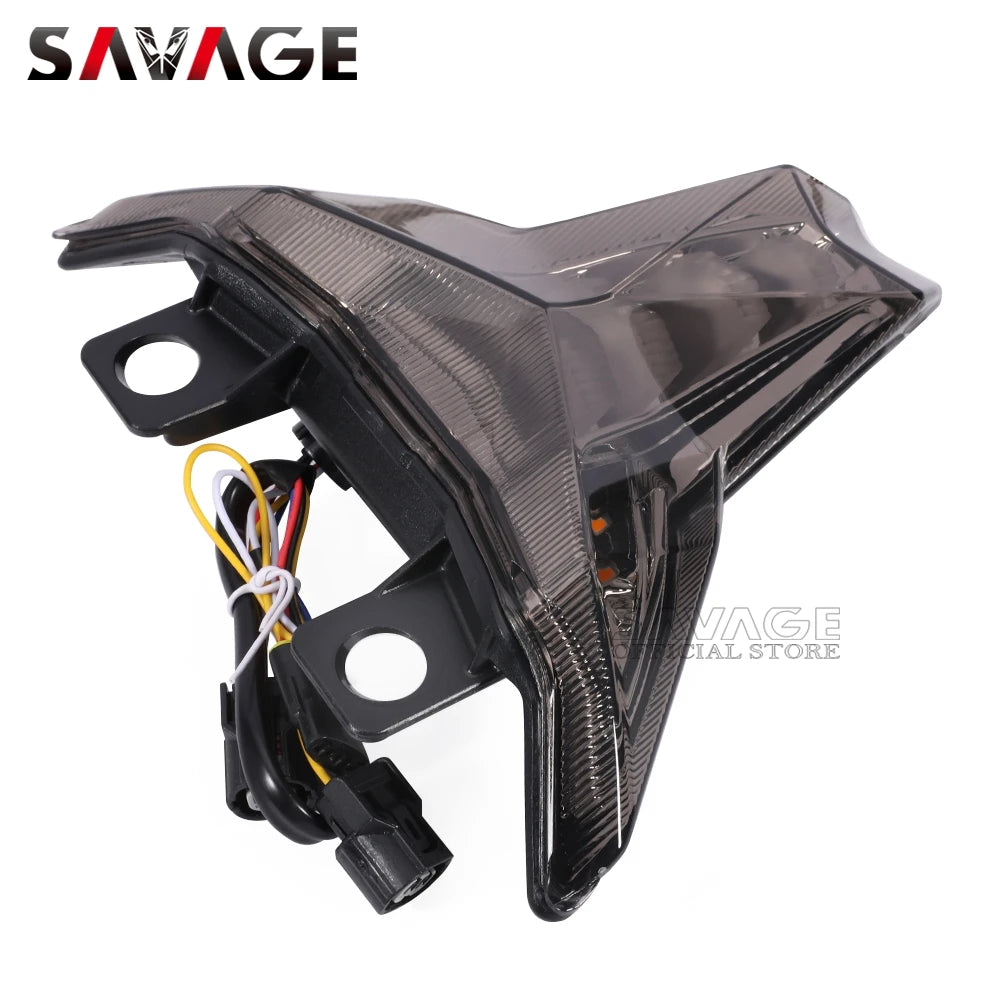2025 ZX6R ZX25R ZX10RR LED Tail Brake Light Integrated Turn Signal For Kawasaki Ninja ZX-4R ZX-4RR ZX-10R ZX250 ZX400 R/RR ZX636