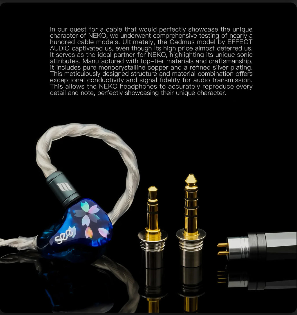 SeeAudio Neko In-Ear Monitors with 6BA Drivers by Tidesmit Tidesmit