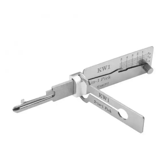 Stainless Steel Precision Tool SS001 Pro O-ring Pickup Kit Hook Tool Maintenance Repair Kit Key Decoder Only for Straight Groove
