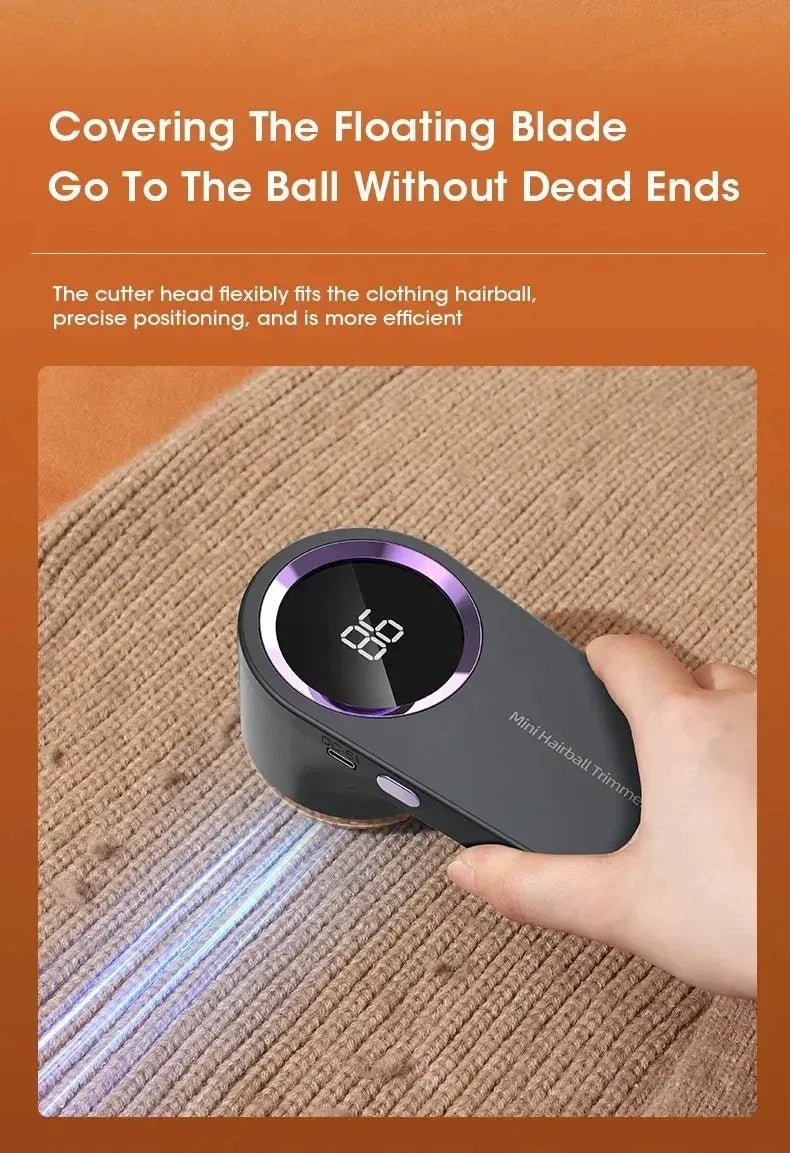 Tidesmit Portable Electric Fabric Shaver with LED Display
