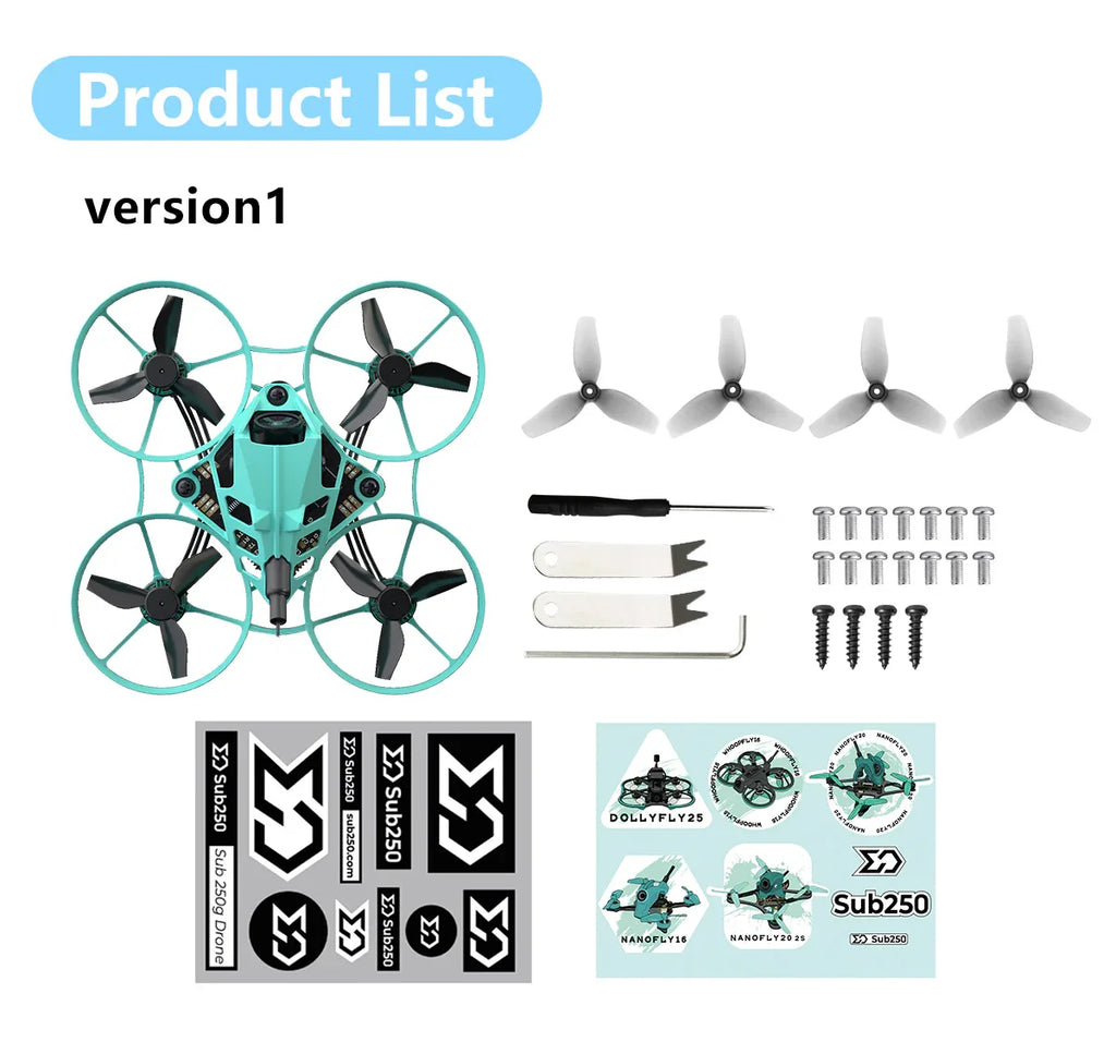 65mm FPV Whoop Drone: Analog 1S Mini Quadcopter | Tidesmit Tidesmit