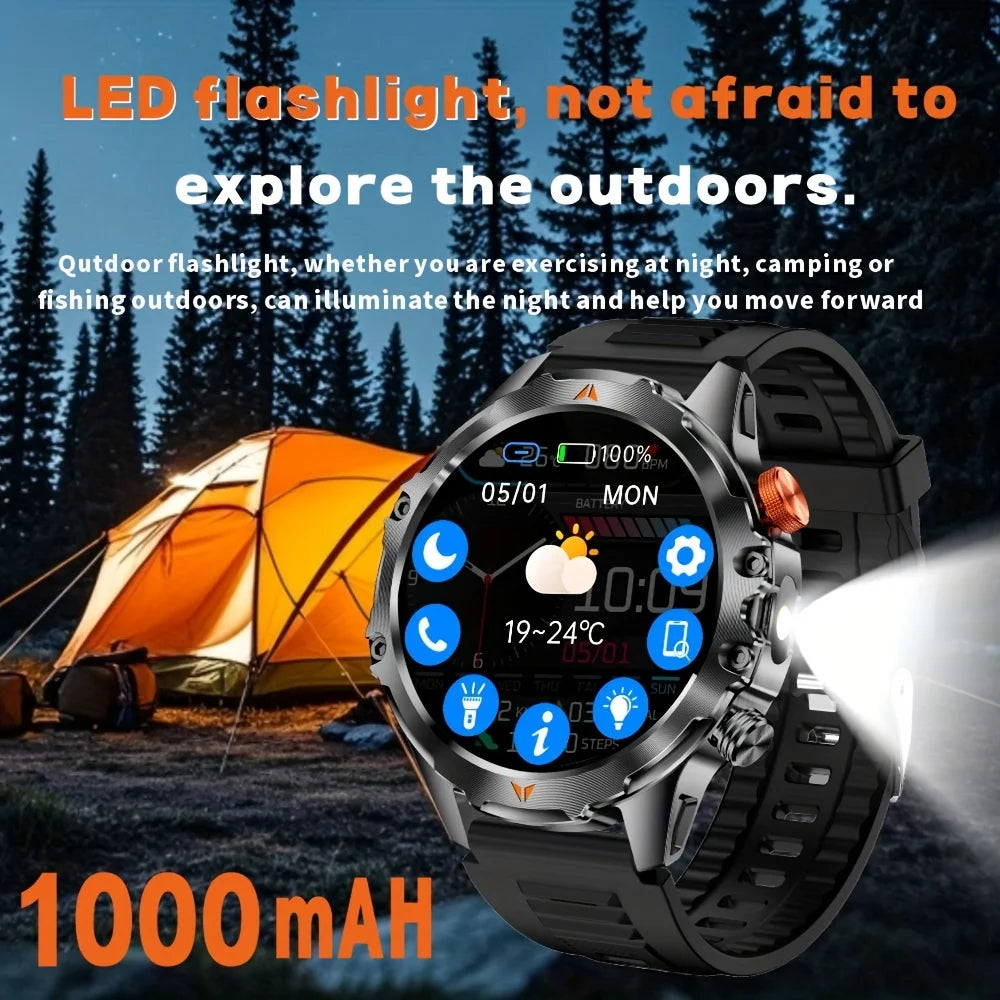 SENBONO Men Smart Watch 60-100 days Standby Time BT Call Compass IP68 Waterproof  Fitness Tracker Sport Smartwatch For Men Women