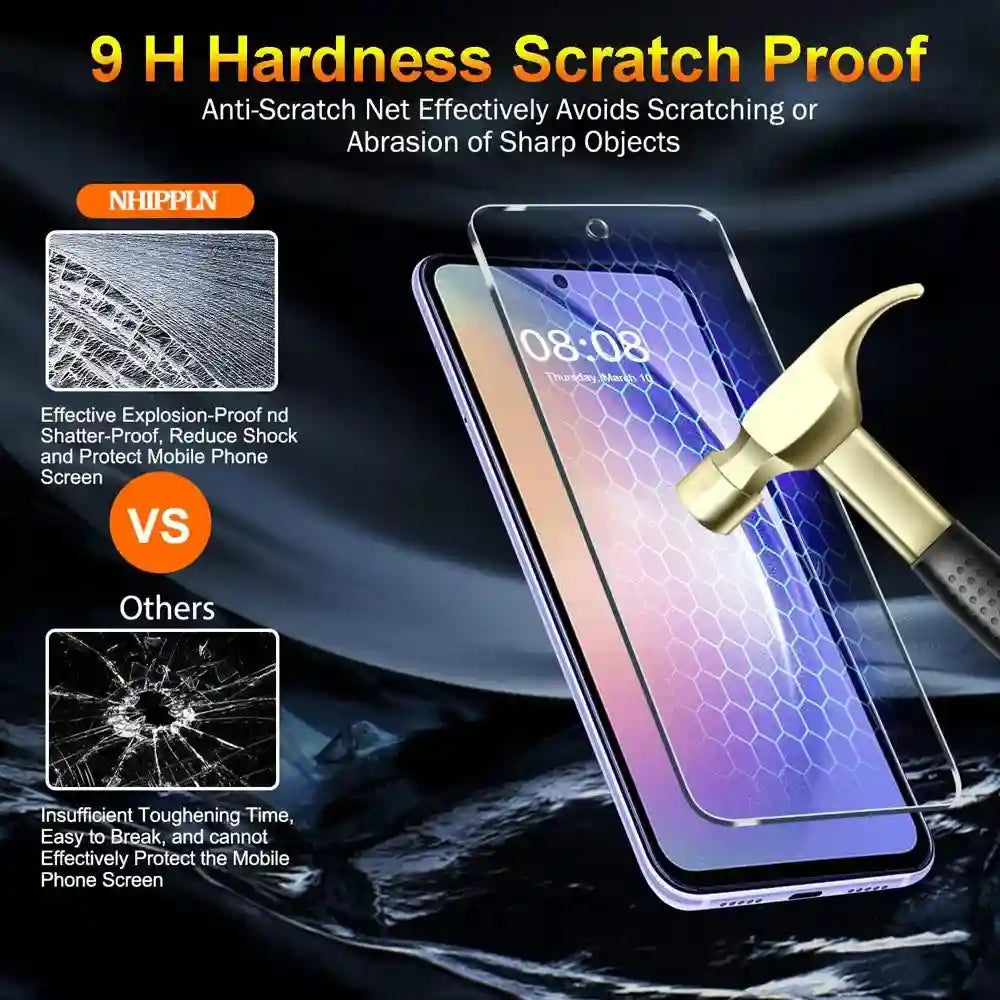 Samsung Galaxy Screen Protector - 9H Tempered Glass for S24 & S23 Series AE Tidesmit