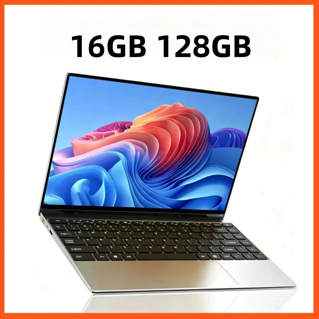 Cost Saving Home Office Stable Business Laptop 14.1 Inch 120Hz IPS Screen Intel 4405U 5000mAh 32GB 2TB SSD Backlit Keyboard