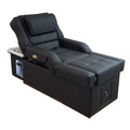 Massage Shampoo Bed with Foot Spa - Professional Black Spa Chair Massage Chairs Black Tidesmit
