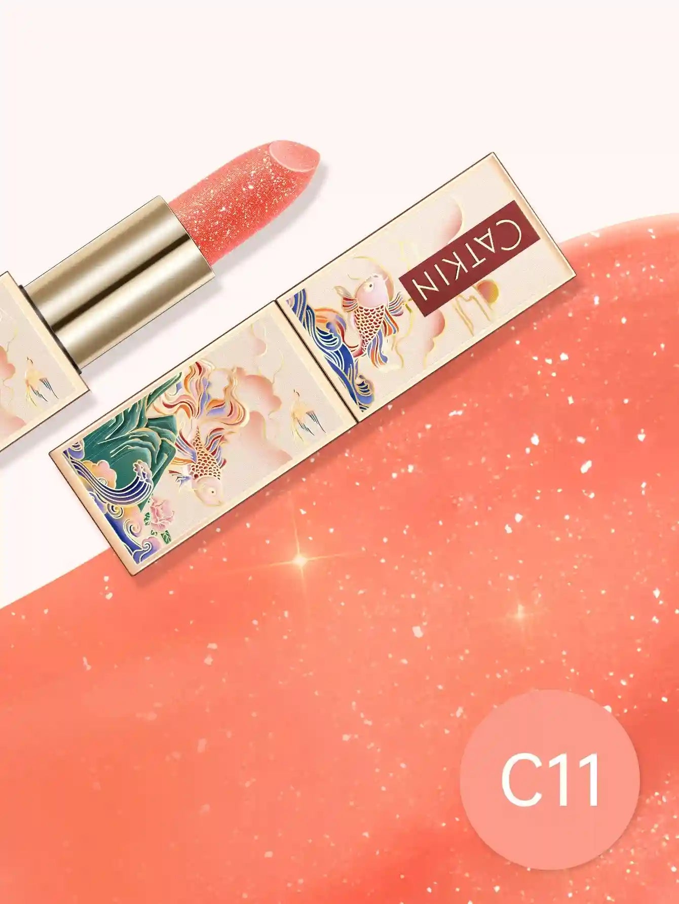 Color Changing Lip Balm: Hydrating Tinted Gloss by Tidesmit Lip Care Tidesmit