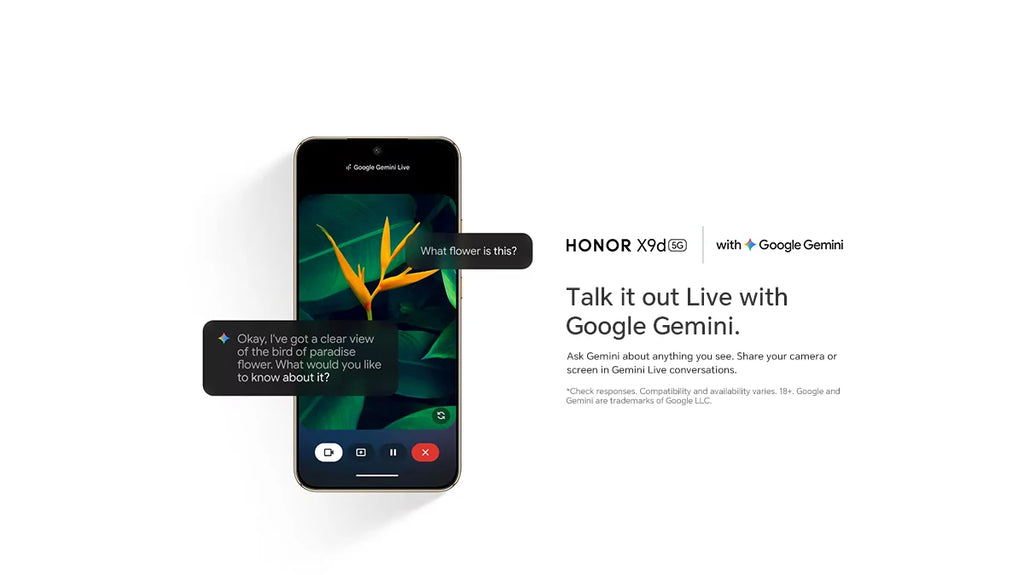 Global Version HONOR X9d 12GB+256GB/512GB 6.79'' 120Hz Screen Snapdragon 6 Gen 4 108MP AI Camera 8300 mAh 66W Super Charging