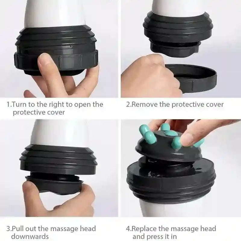 Electric Cellulite Massager | Infrared Body Slimmer - EU Plug Relaxation Treatment Tidesmit