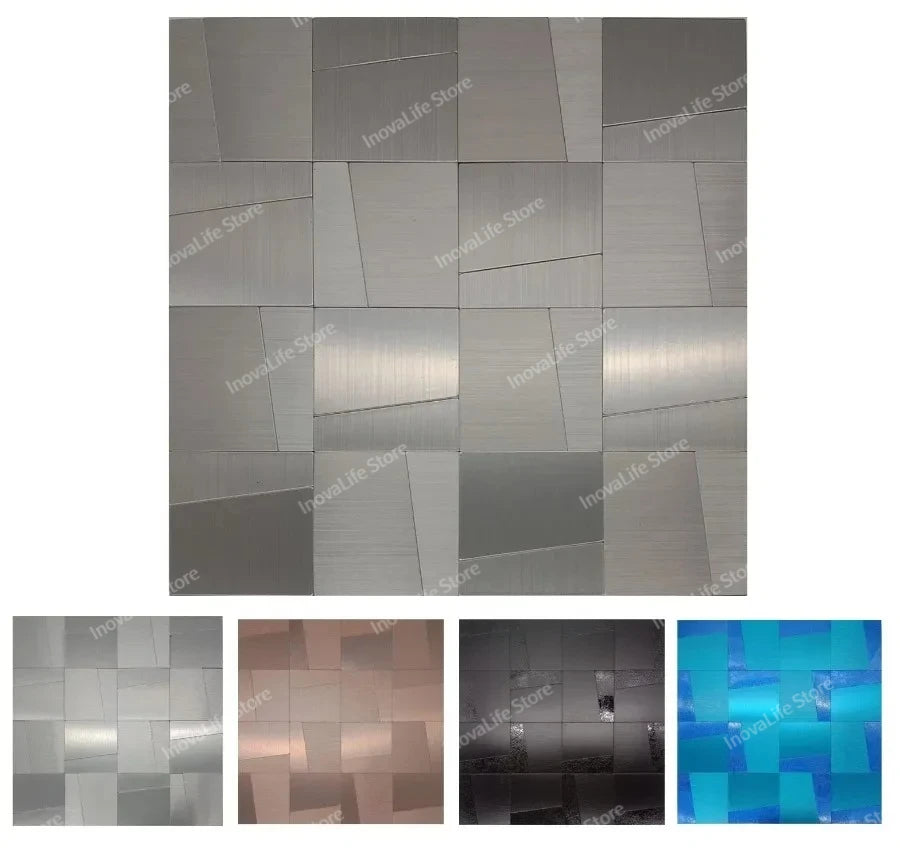 1pcs 30x30cm Waterproof 3d Wall Panels Mosaic Wall Tile Peel and Stick Self Adhesive Kitchen Bath Tile Fireproof Wall Stickers