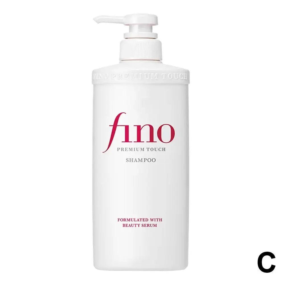 Fino Premium Touch Hair Care Set Deep Repair Damaged Hair Oil Control Volumizing Smooth Shiny Hair Mask Conditioner