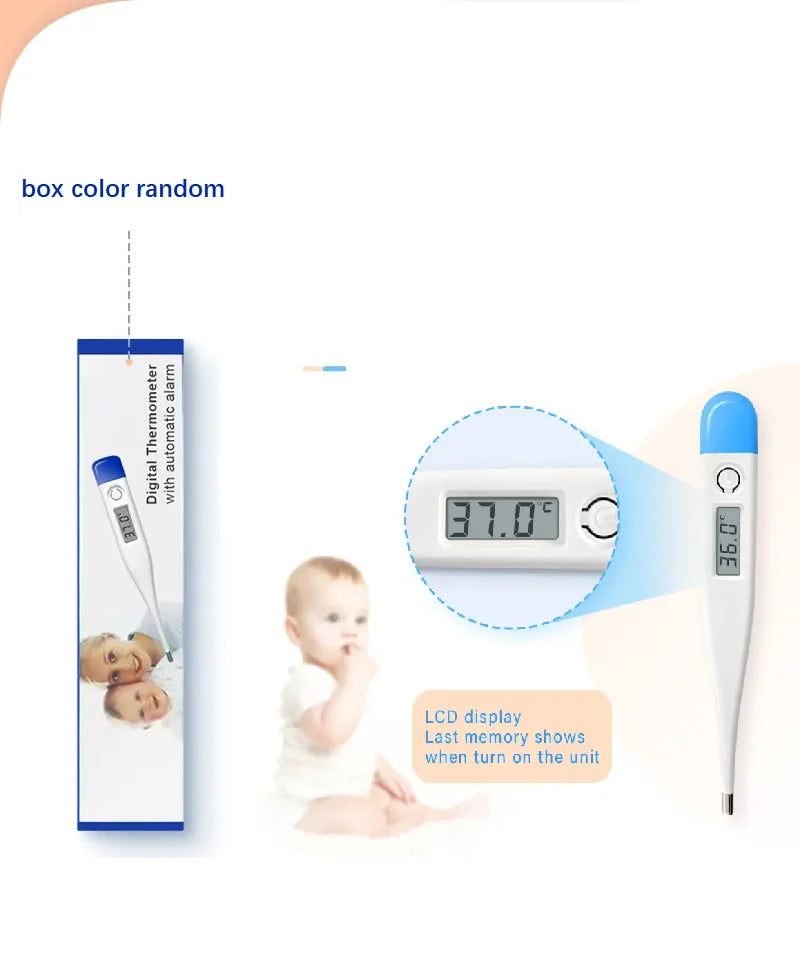 Fever Thermometer Pulse Oximeter Finger Medical Digital Household Baby Adult Measurement Oral Armpit Rectal infrared Basal Body