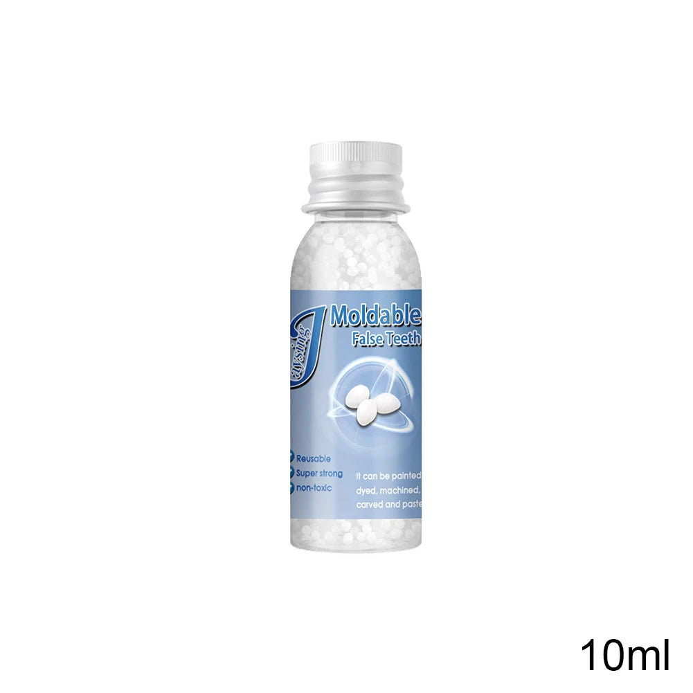 Tidesmit resin false teeth solid gums for temporary dental filling and restorative denture care