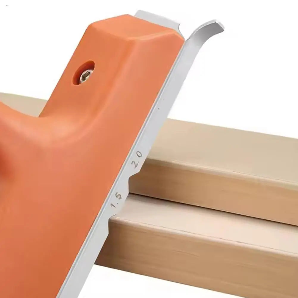 Right Angle/arc Universal Trimming Knife Woodworking 3-in-1 Edge Deburring Scraper Precision Wood Board Mini Chamferer Tools