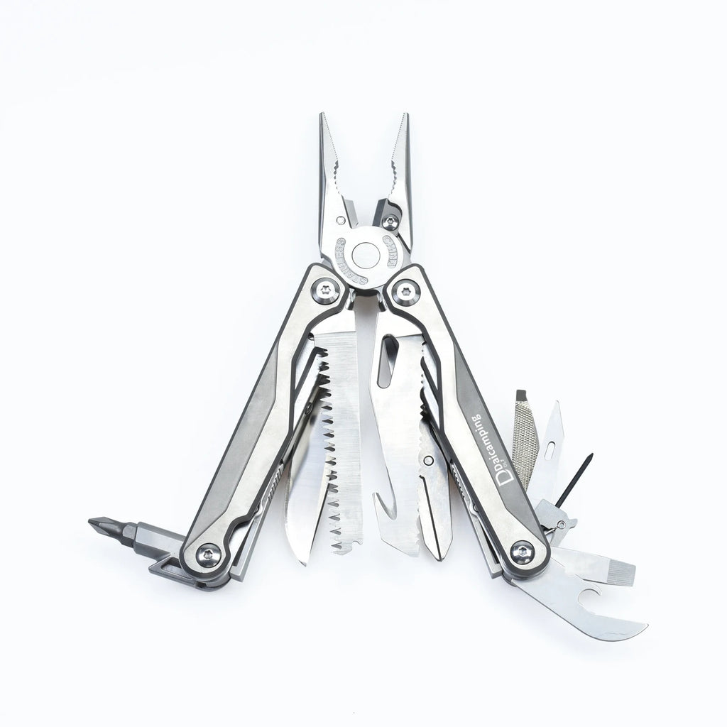 Daicamping DL7 Titanium G10 Stainless Handle Outdoor Camping Folding EDC Multi Tools Pliers Hand Tools Set Multi-tools Kit