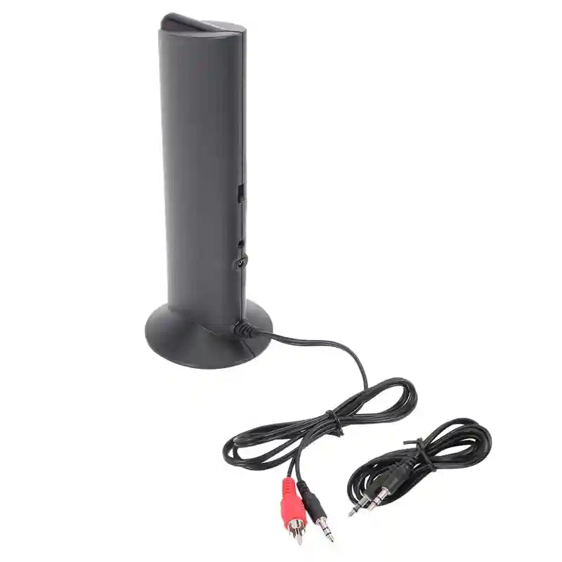 Wireless TV Headphones with FM Radio - Comfortable On-Ear Black Tidesmit