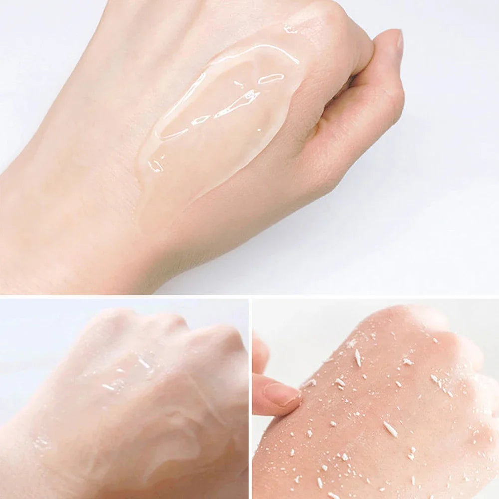 Aloe Vera Exfoliating Gel Facial Scrub - Gentle Smooth Skin Renewal Scrubs Treatments Tidesmit