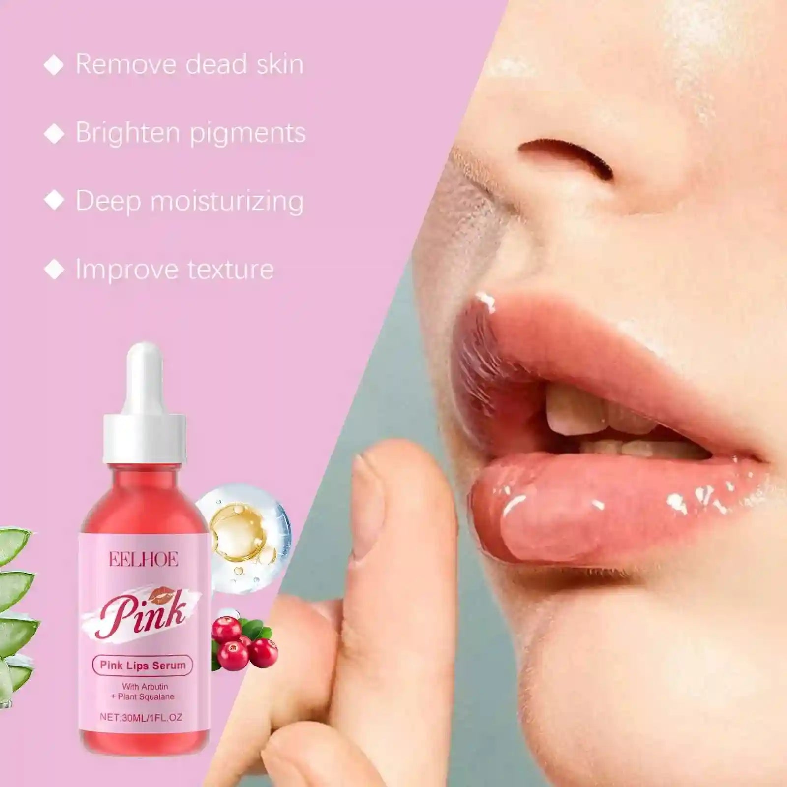 Lip Plumping Serum: Hydrating Anti-Wrinkle Treatment by Tidesmit Lip Care Tidesmit