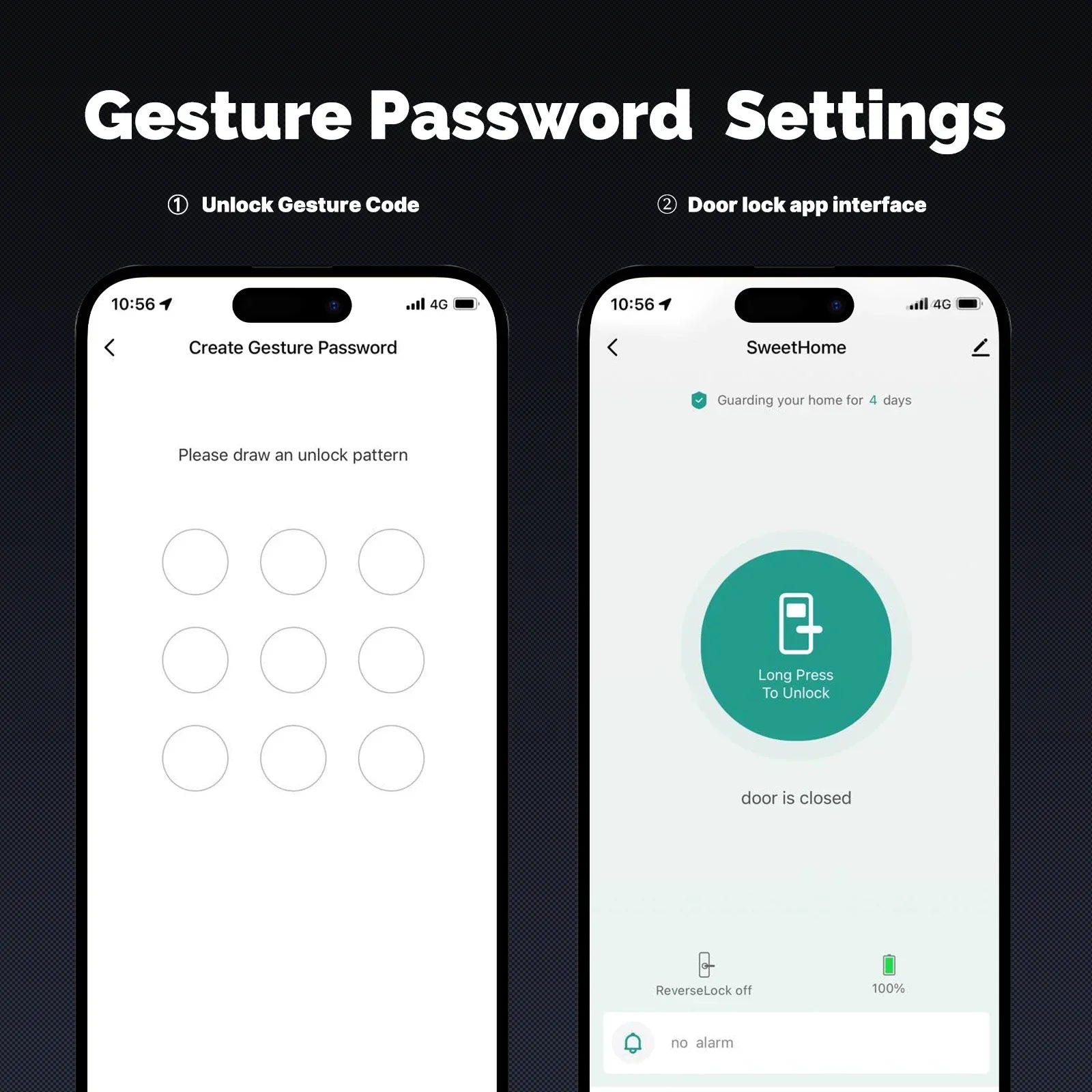MOES Tuya ZigBee Smart Door Lock Indoor Password Fingerprint Remote Unlock Keycard Tamper Alarm Battery Powered Work With Alexa