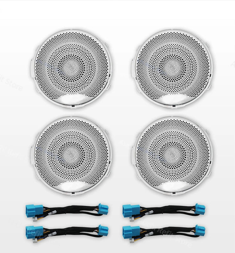 Mercedes-Benz W213 Ambient LED Air Vents with 3D Rotating Speaker LED Speaker Cover Tidesmit